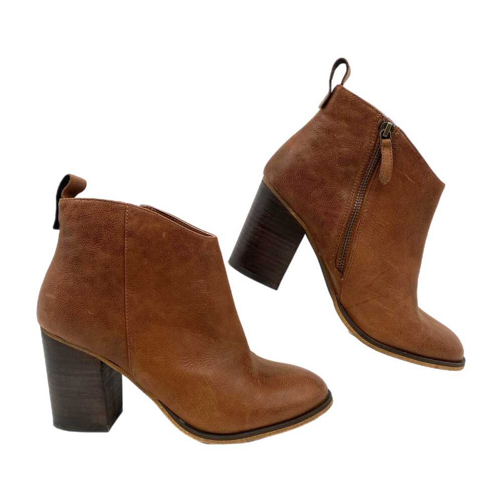 bp Brown Heeled Ankle Boots | Womens 7
